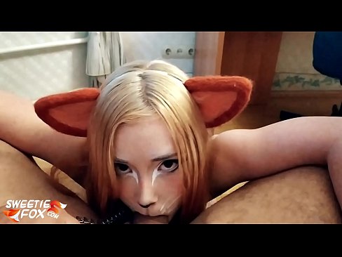 ❤️ Kitsune engole a piça e o esperma na boca ❤️❌ Porno russo em nós ️❤